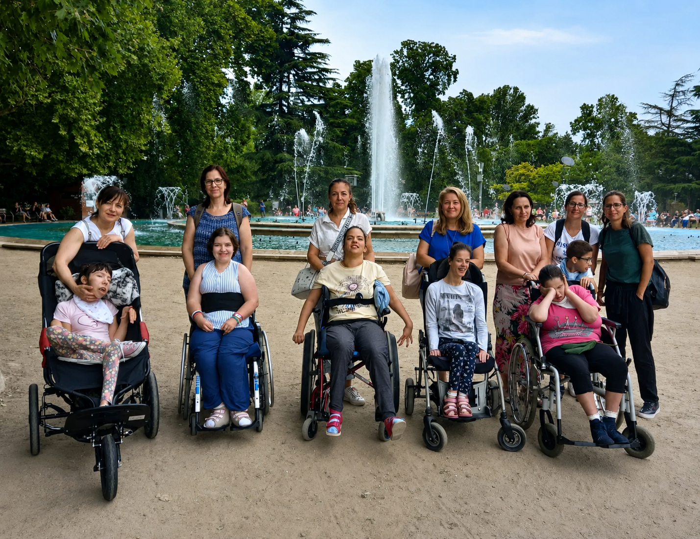 Kacifántos gyerekek és családjaik egy közös budapesti programon