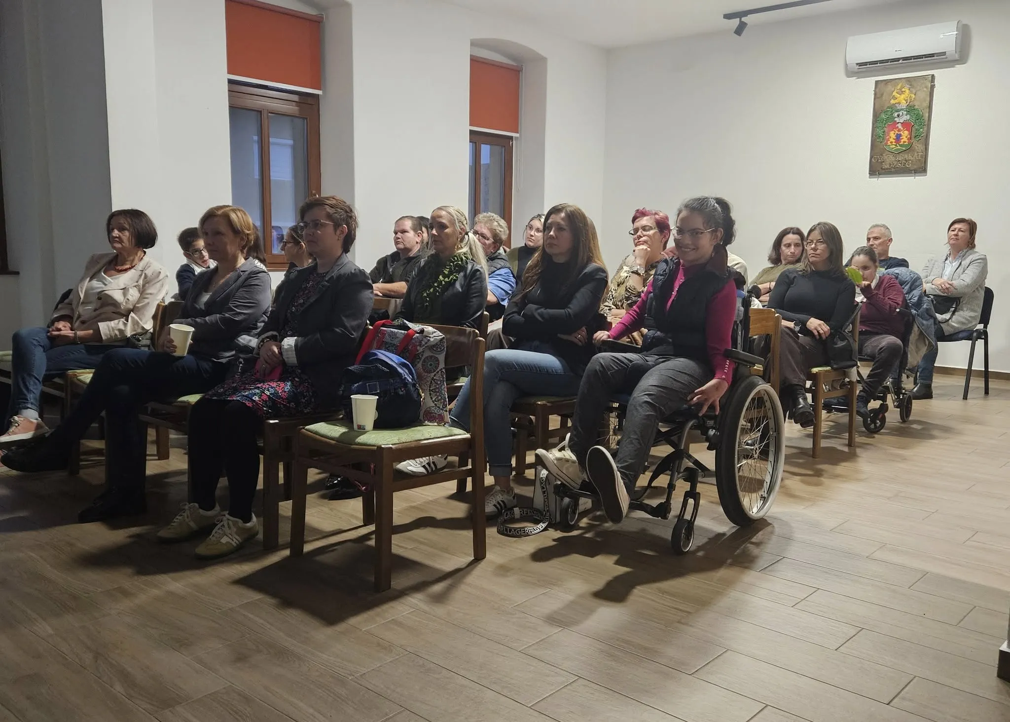 Az Otthon segítünk projekt egyik közös pillanata, 3. kép