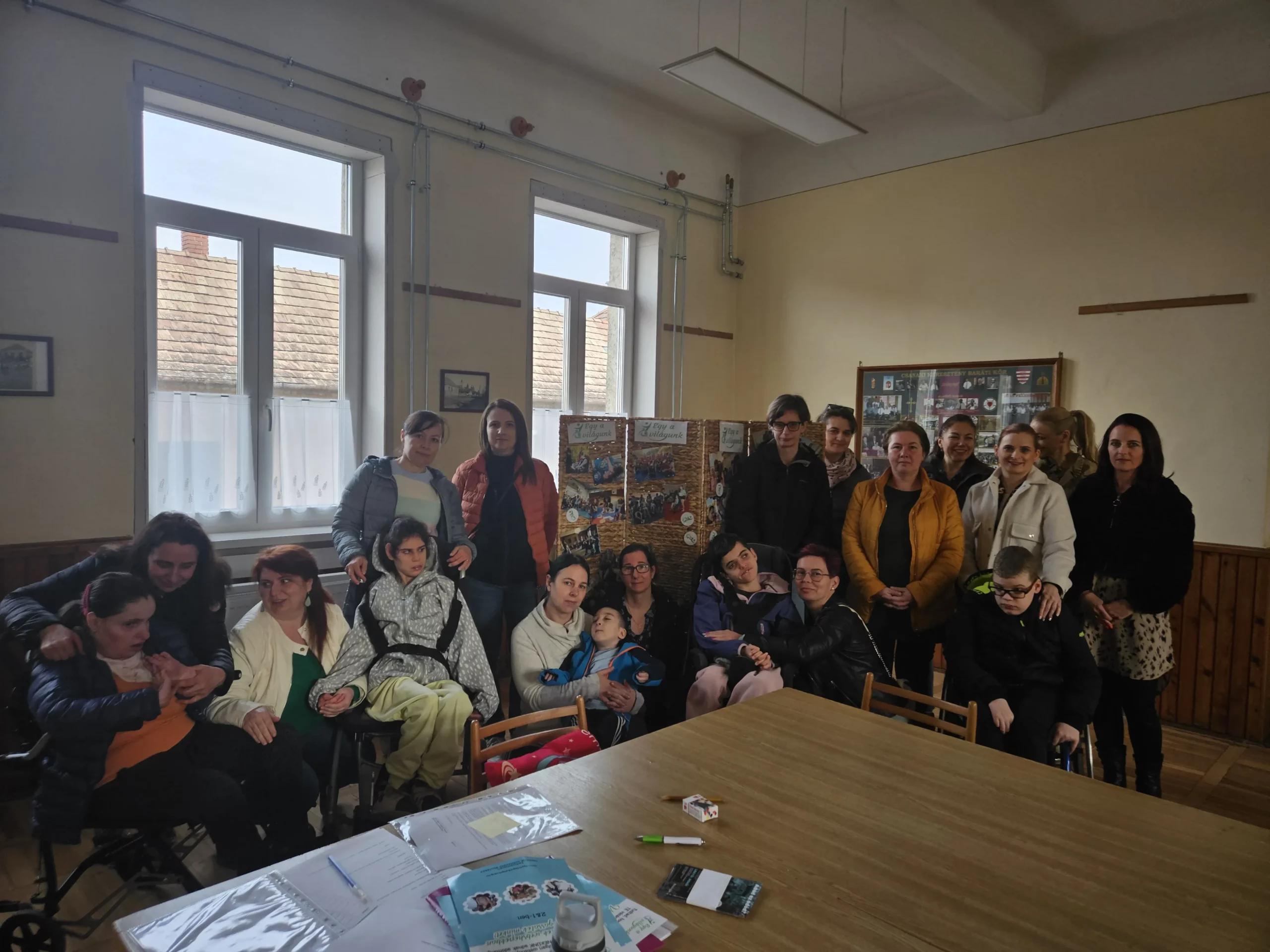 Az Otthon segítünk projekt egyik közös pillanata, 5. kép
