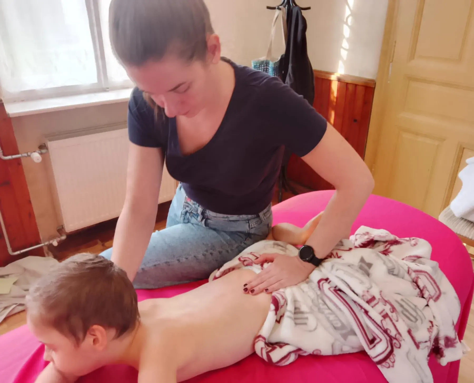 A IV. negyedévben is megtartottuk az intenzív mozgásterápiás blokkot