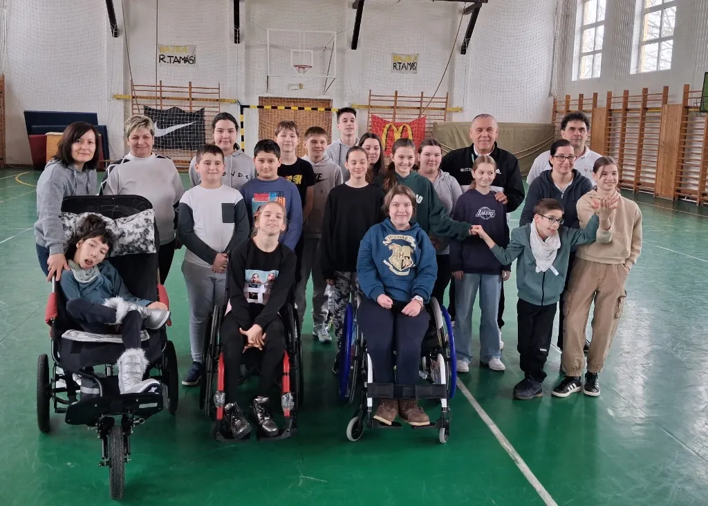 A parasport napját Rábatamásiban töltöttük