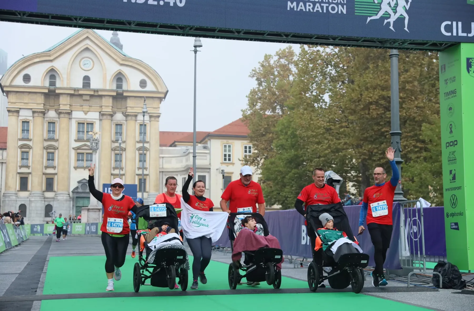Futó csapatunk részt vett a Ljubljana Maratonon – 5. kép